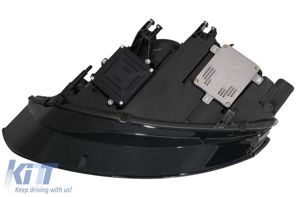 KT LUXE Pair Full LED DRL Seq Dyna Headlights Audi A4 B8.5 Facelift 12-15 LHD