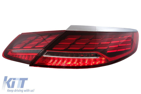 KT Pair LED Rear Lights Merc S-Class Coupe C217 Cabrio A217 15-17 S63 S65 LHD