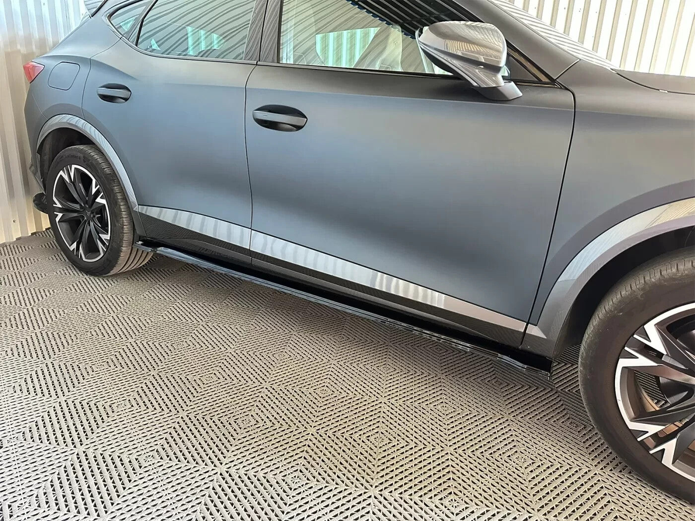 Motordrome Design Side Skirts Extensions Cupra Formentor Mk1 Gloss Black