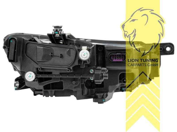 LT Pair Aftermarket LED DRL Lightbar Headlights VW Passat 3G B8 14-19 black LHD