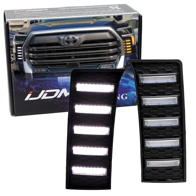 Under Headlight 22+ Toyota Tundra Sequential Switchback LED DRL Fog & Indi Kit