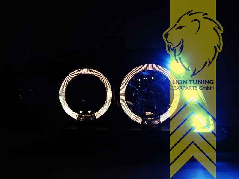 LTG Pair LED DRL Halo Ring Headlights Seat Ibiza 6K Cordoba 6K + FL 93-99 LHD
