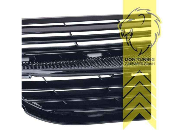 LTG radiator bumper grille Mercedes SLK R171 04-07 glossy black ABS