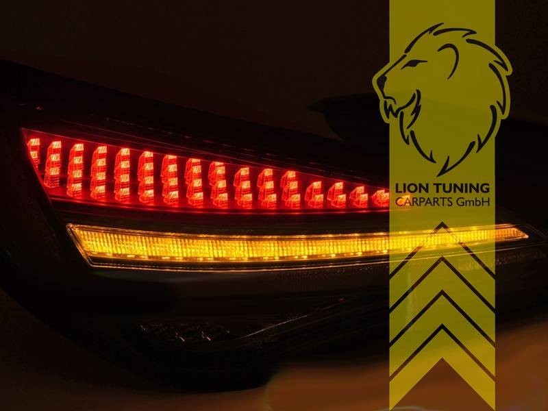 LTG Pair LED Rear Lights Tail Lamps Mercedes CLA C117 Facelift 13-18  black LHD