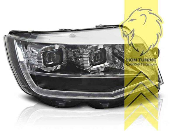 LTG Pair LED DRL  Lightbar Headlights VW T6 15-19 Van Caravelle Transporter LHD