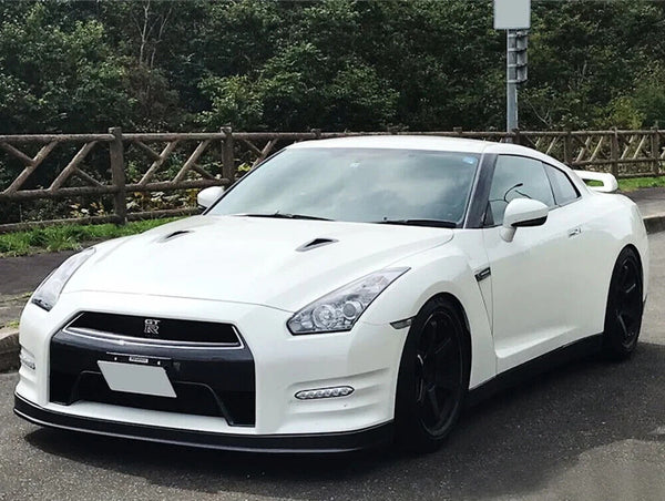 07-22 GT-R GTR Smoke LED DRL JDM 3D Wide Front Bumper Indicator Light Marker Kit