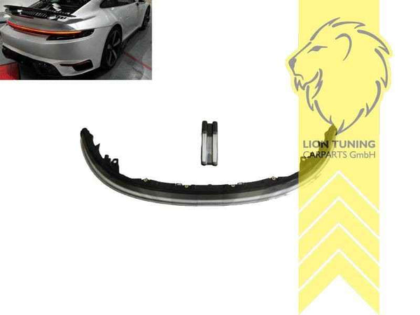 LT Pair Aftermarket LED Lightbar Rear Lights Tail Lamp Porsche 911 992 smoke 19+