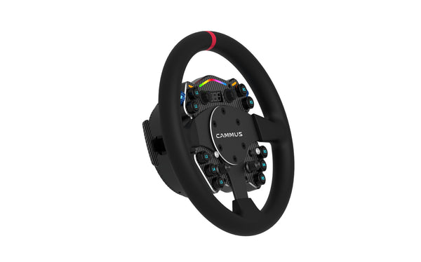 CAMMUS Bundle C12 Steering Wheel + CP5 Pedals + CS5 Clamp BUNDLE - PC Racing Driving Sim Simulator Package Deal