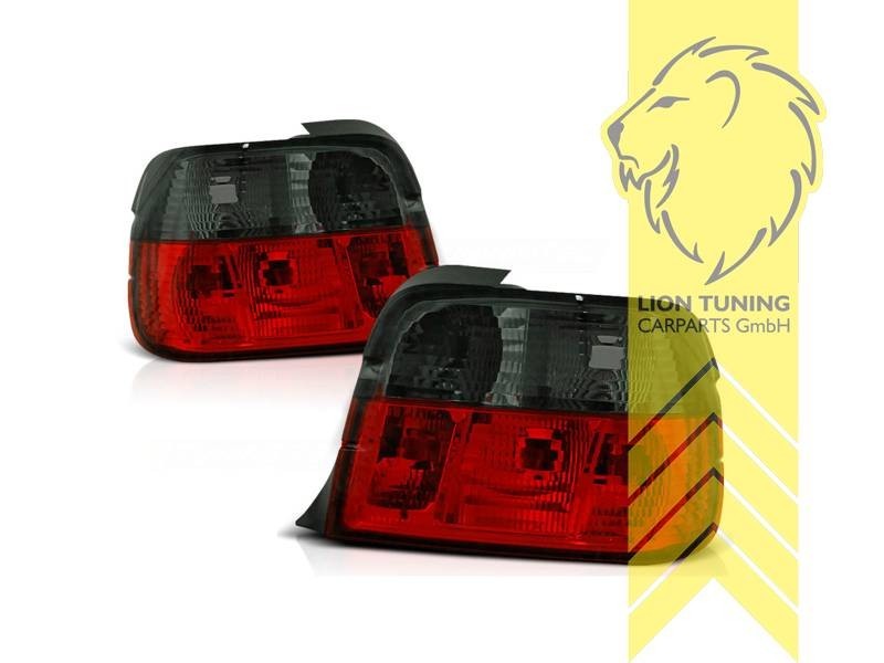 LTG Pair Rear Lights Tail Lamps Taillights BMW E36 Compact 94-00 LHD EXPORT ONLY