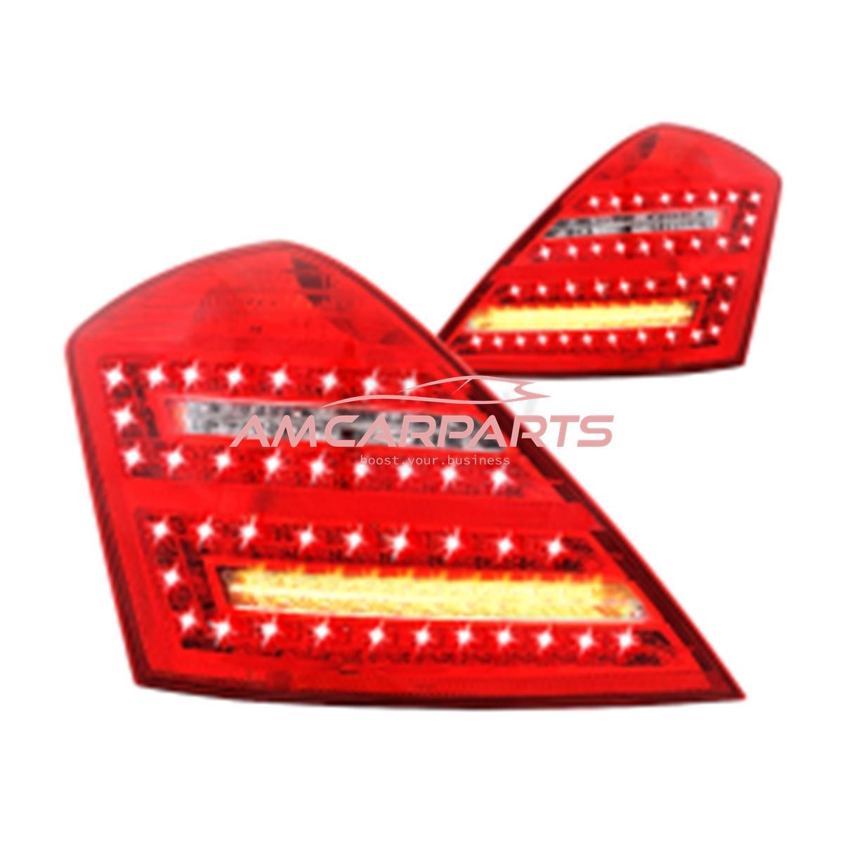 AMCP Pair LED Rear Lights Tail Lamps MERCEDES S-Class W221 07-10 LHD