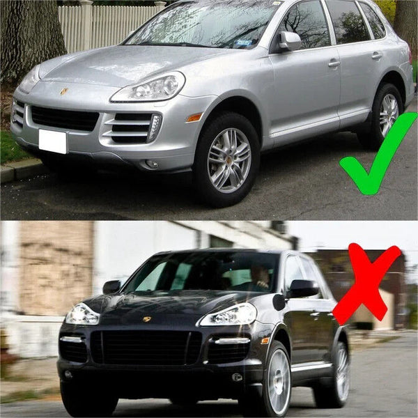 07-10 Cayenne Sequential Switchback LED DRL Fog & Indi Kit 2007-2010 Facelift Porsche Cayenne with vertical stock turn signals