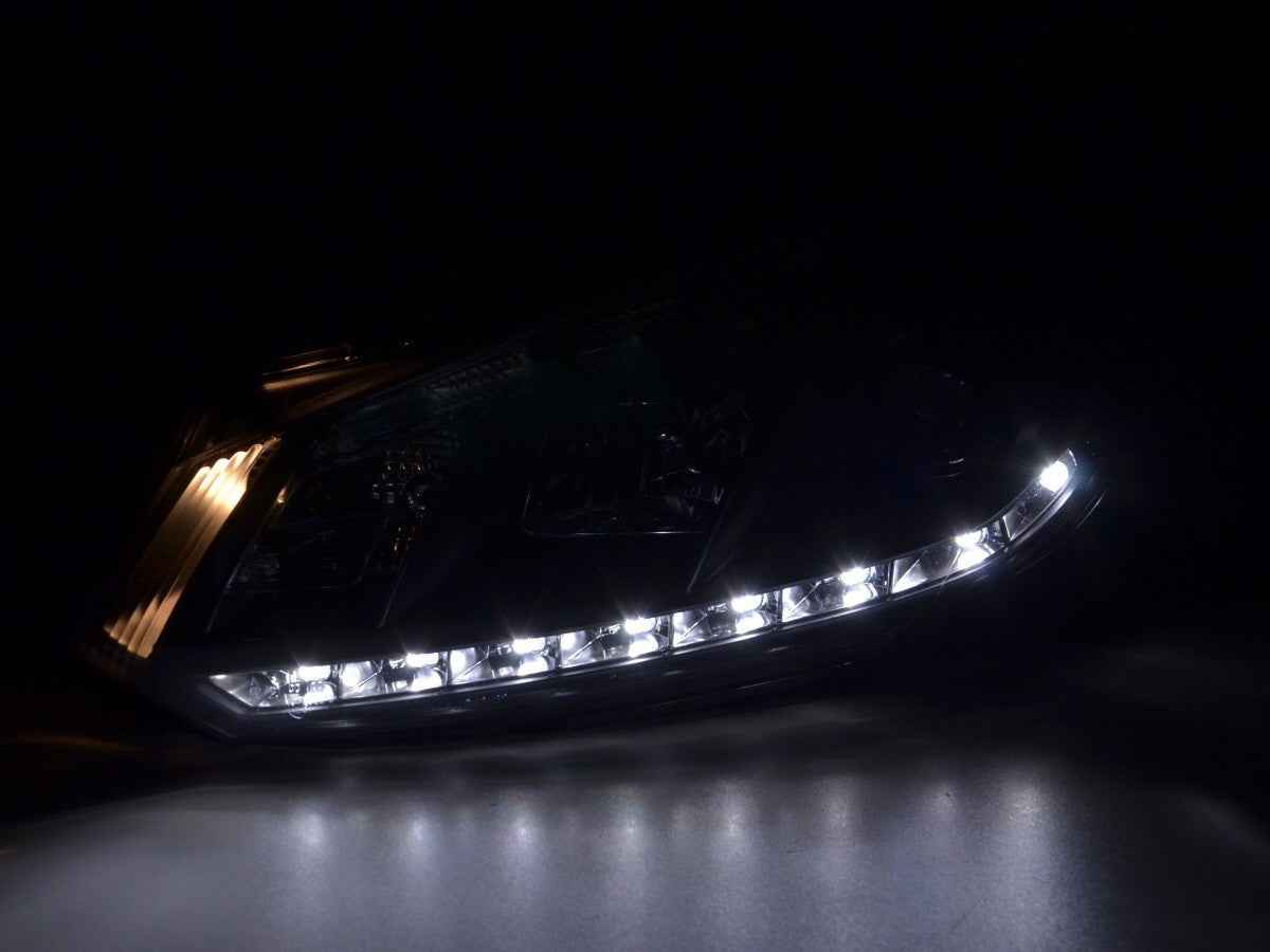 FK Pair LED DRL Lightbar Headlights VW Golf 6 MK6 1K 08+ RHD