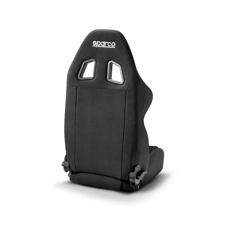 Sparco R500 Torino Universal Premium Bucket Seat Black Reclinable 3D fabric