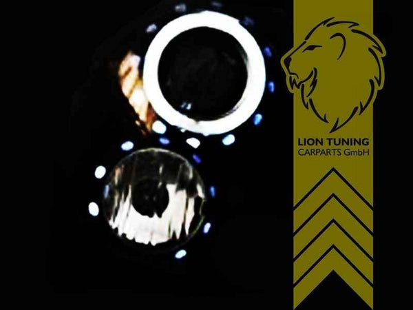 LTG Pair LED DRL Halo Ring Headlights Mini Cooper R56 R57 + FL 06-14 LHD