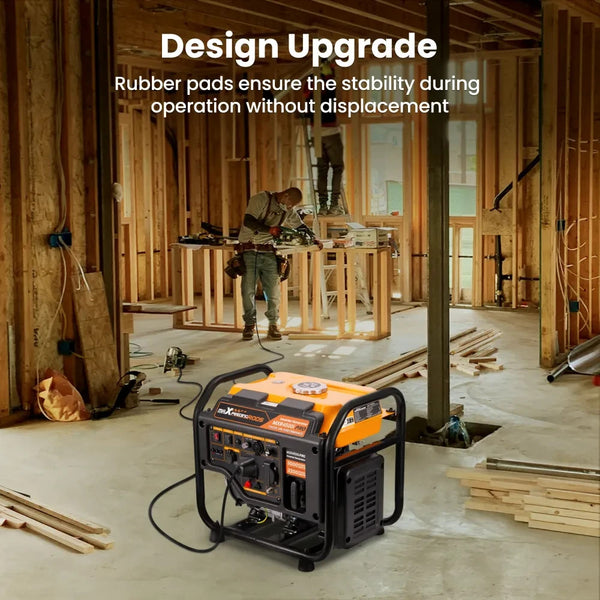 MXPR Portable Inverter Generator U Lightweight Silent Suitcase 4 Stroke Engine