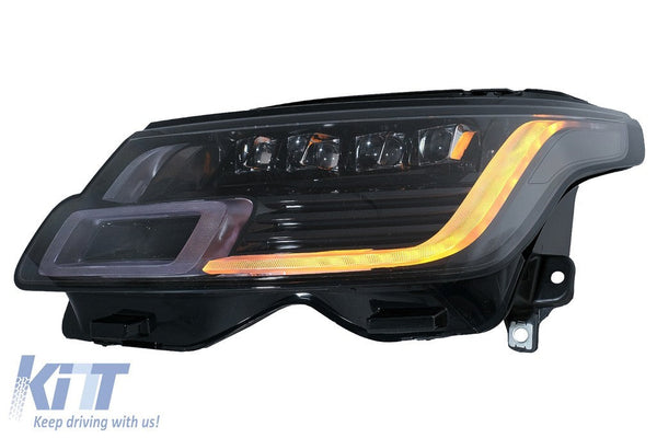 KT Pair LED DRL Dyna Headlights Land Range Rover IV Vogue 13-17 Conv 18+  LHD