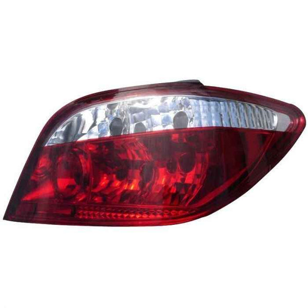 LT Pair REAR LIGHTS Tail Lamps Peugeot 307 01-07 + 3A / C Facelift Red Clear