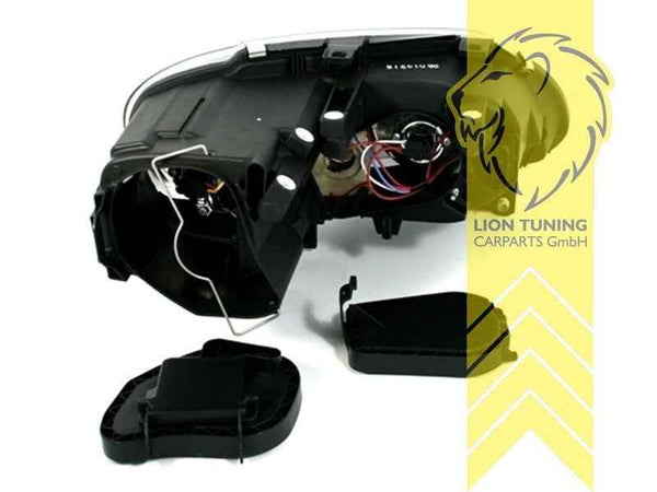 LTG Pair DEPO Halogen Headlights VW Touran Caddy 3 2K 1T1 1T2 03-10  black LHD