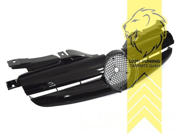 LTG radiator bumper grille Mercedes SLK R170 Facelift CL Look glossy black ABS