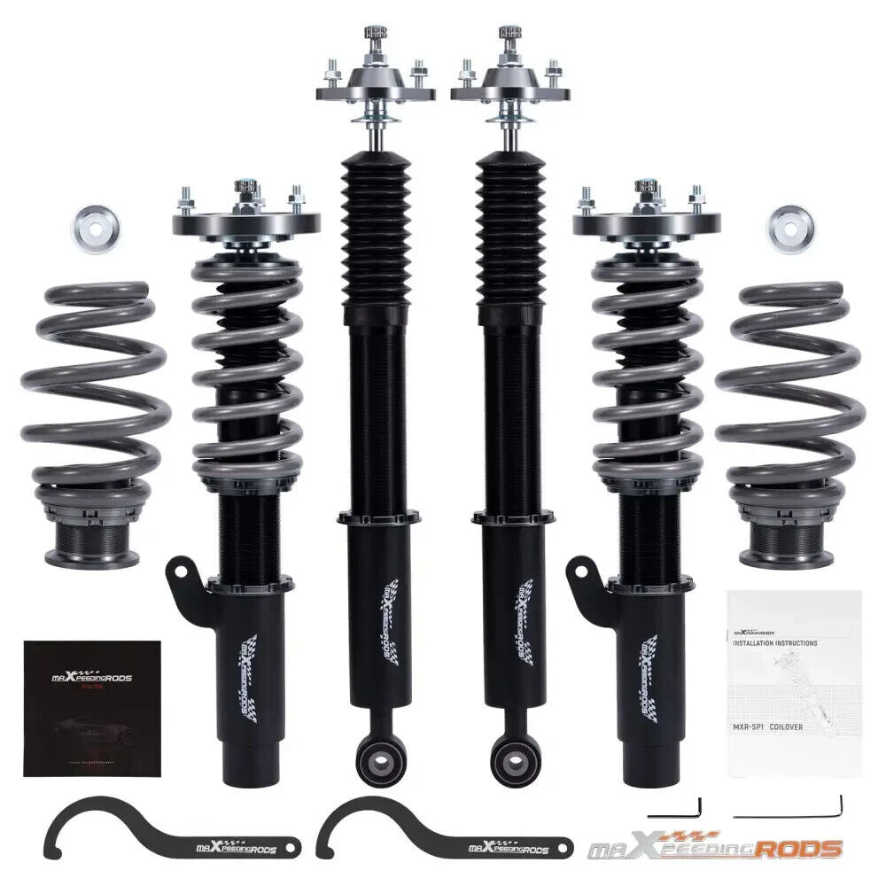MXP PRO T7 24 Way TRACK Adjustable Coilovers Kit BMW E46 99-05 330i 325i 330D +