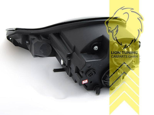 LTG Pair LED DRL Headlights Porsche 911 996 Boxster 986 Spyder 96-06 Blacked LHD