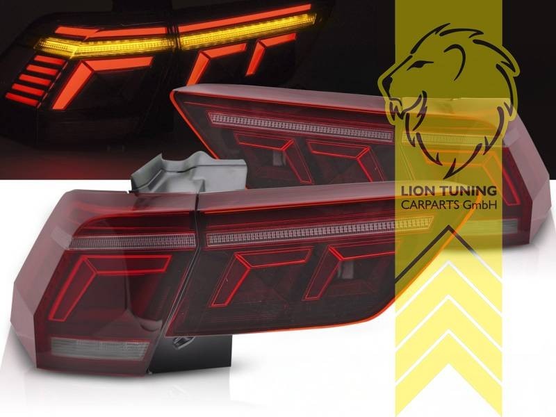 LTG Pair LED Rear Lights Tail Lamps VW Tiguan 5AN Facelift AD1 LHD EXPORT ONLY