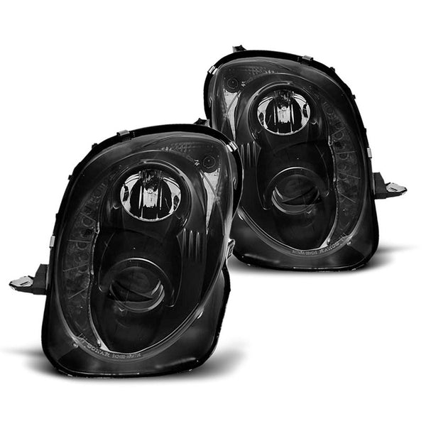 AMCP Pair LED DRL Halo Lightbar Headlights  ALFA ROMEO MITO 08-19 LHD