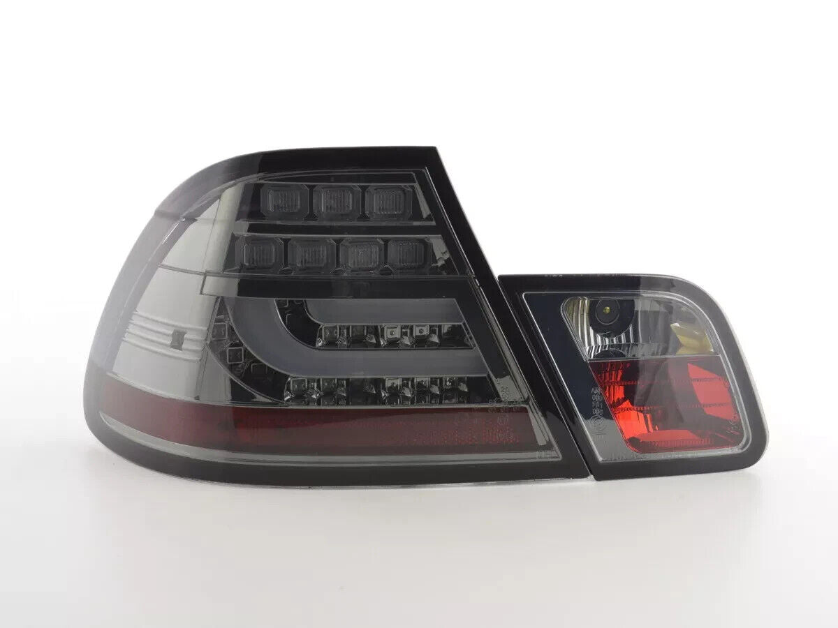 FK Pair Smoke BLACK LED REAR LIGHTS BMW 3-series E46 Coupe 03-07 black LHD