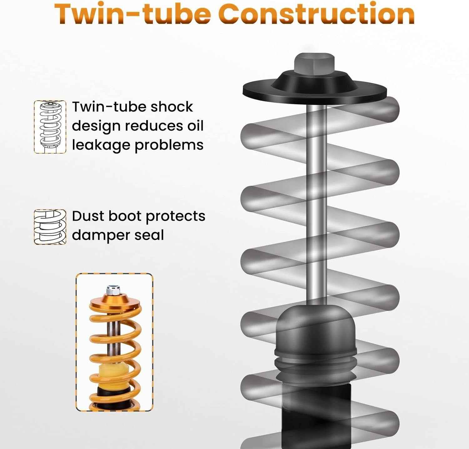 MXPR Lowering Coilovers Kit VW for Golf 4 Seat Leon 1M 1M1 VW Beetle 9C1 1C1