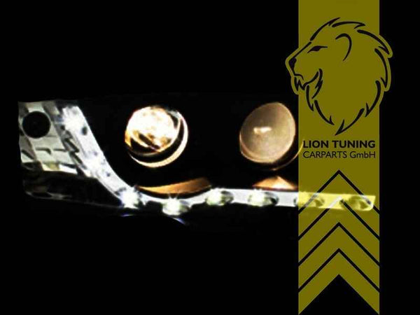 LTG Pair LED DRL Lightbar Headlights Skoda Fabia 1 6Y 6Y2 6Y3 6Y5 99+ chrome LHD