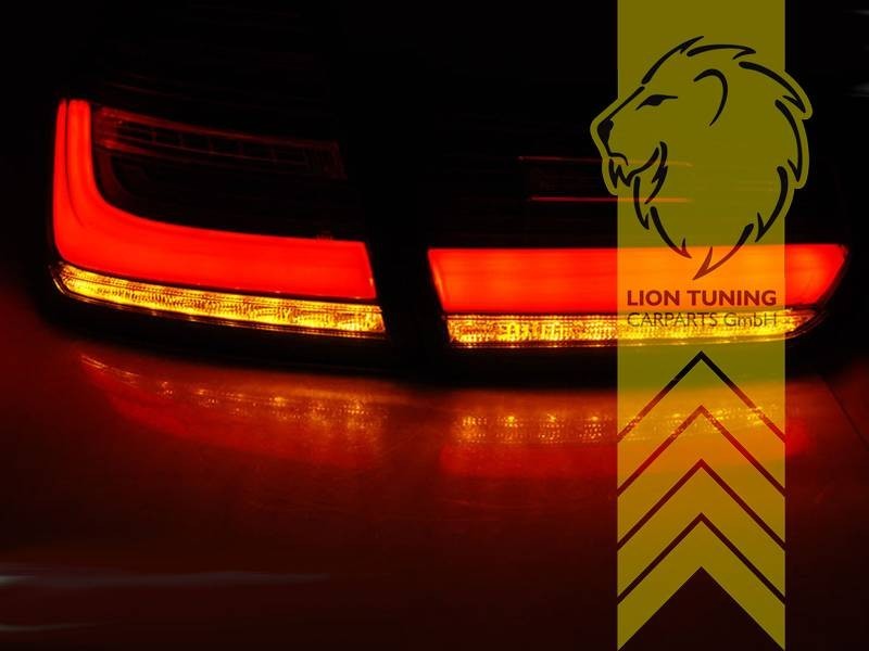 LT Pair LED Lightbar REAR LIGHTS Tail BMW 3 Series F30 M3 F80 LCI Sedan Red LHD