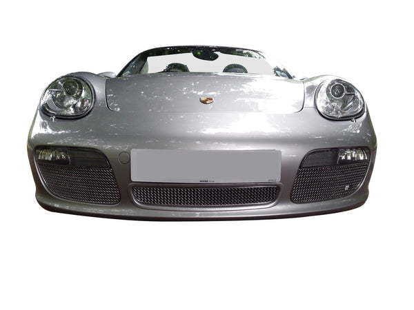 Zunsport Porsche Boxster 987 987.1 Man Full Set - Stainless Front Grille Side Vents