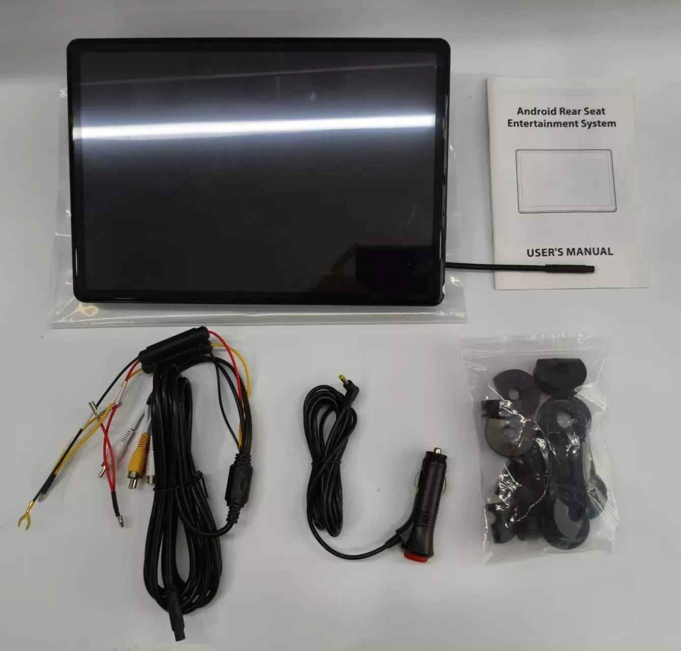 ANDRSEPRO VT-1380A 1x Headrest OLED 4K Screen 13.5" Android Apps Wifi MirrorCast