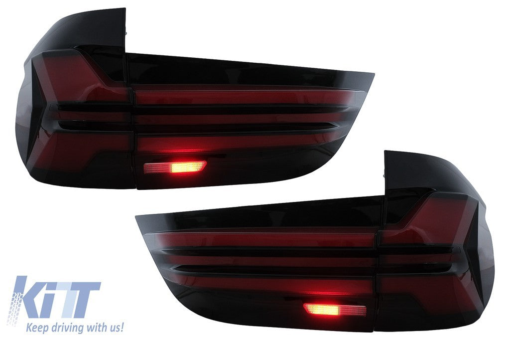 KT Pair LED Rear Lights BMW X5 F15 13-18 conversion to G05 Design M Sport LHD