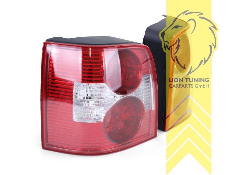 LT Pair Halogen Rear Lights VW Passat 3BG B5 00-05 Variant red & white LHD