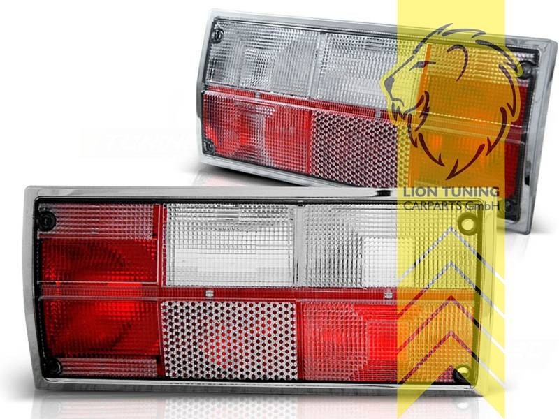 LT Pair Halogen Rear Lights VW T3Transporter Bus Van white Clear Hella system
