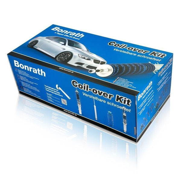 UK STOCK Auto-Style Bonrath Lowering Coilovers BMW 3-Series E46 4-Cyl & 6-Cyl 98-05 Sedan Coupe Cabrio Touring Compact 316i 318i 318Ci 318TD 320i 320Ci 320D 323Ci 325i 325Ci 330i 330Ci 330D