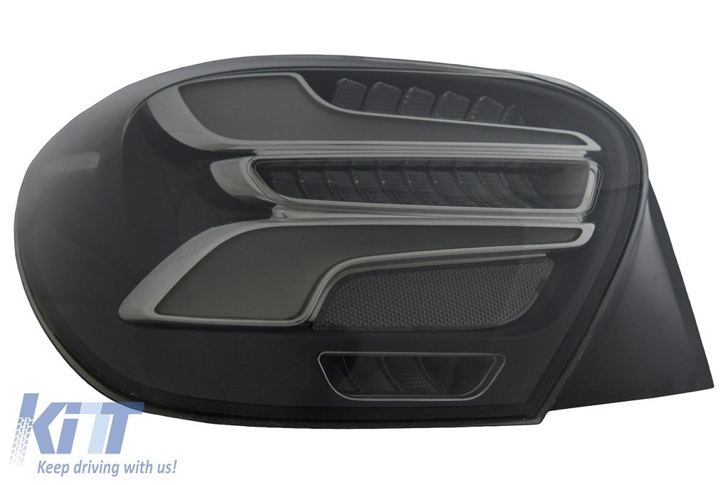 KT Pair LED Rear Lights Merc A-Class W176 13-08.15 Smoke Facelift AMG Style LHD