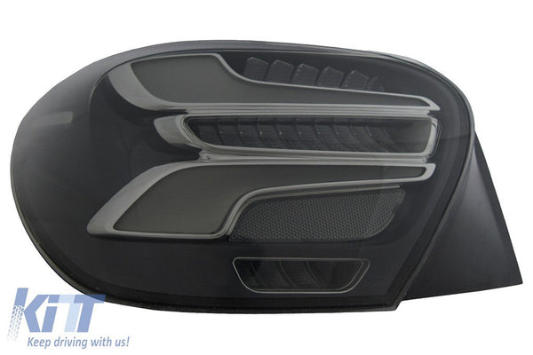 KT Pair LED Rear Lights Merc A-Class W176 13-08.15 Smoke Facelift AMG Style LHD