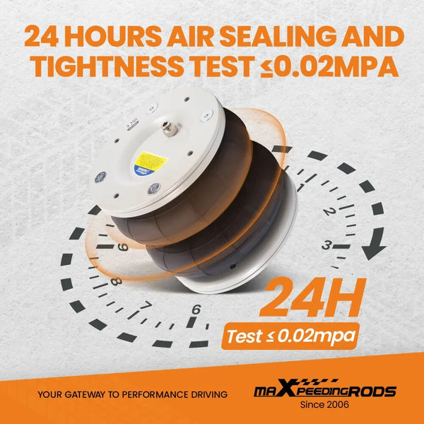 MXPR Air Suspension Spring KIT + Compressor Ford Transit 01-22 4 ton