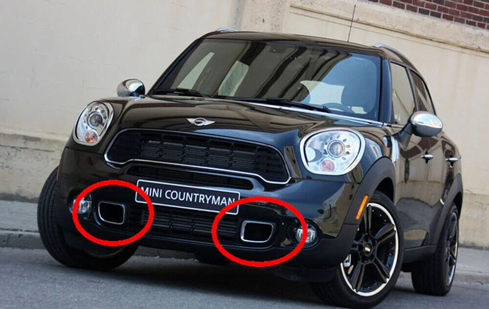 White Amber Switchback 10-16 MINI Countryman LED DRL Front Bumper Lights Markers