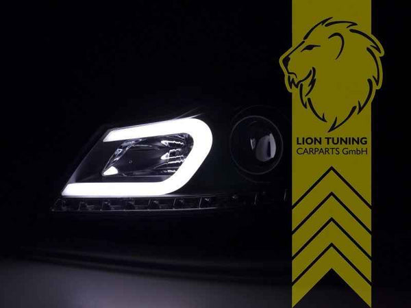 LTG Pair LED DRL Lightbar Headlights Mercedes W204 S204) Facelift 11-15 LHD