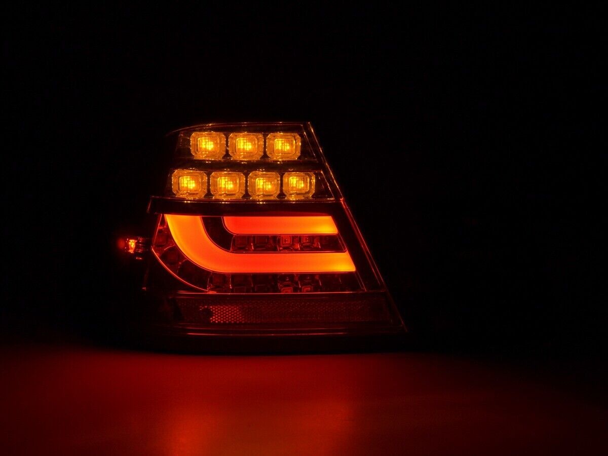 FK Pair Smoke BLACK LED REAR LIGHTS BMW 3-series E46 Coupe 03-07 black LHD