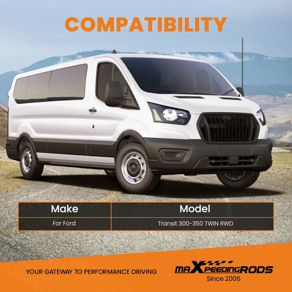 MXPR Air Suspension Spring KIT + Compressor Ford Transit 01-22 4 ton