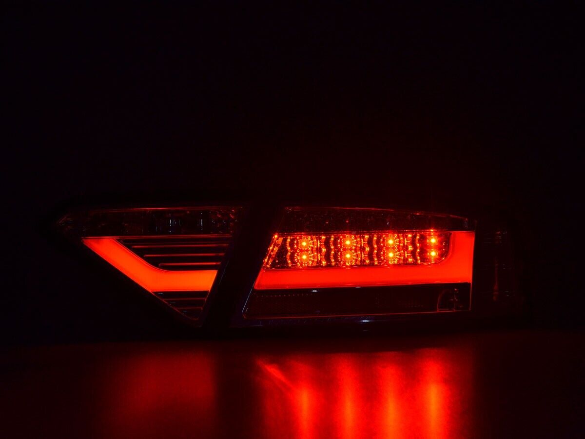 FK Set LED REAR Lights Audi A5 8T 8TA 8F Coupe Sportback 07-11 chrome S5 LHD