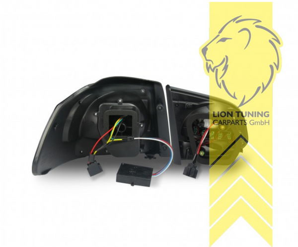 LT Set VW GOLF MK6 MK 6 08-12 1K LED REAR LIGHTS LAMPS TAIL BLACK LHD GTI