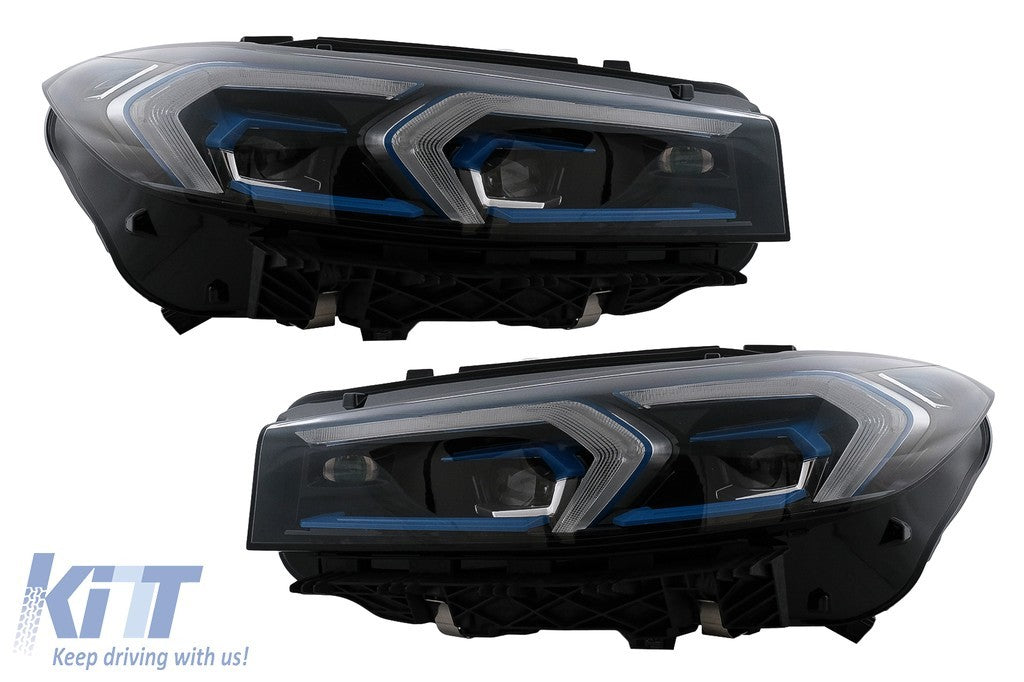 KT LUXE Pair LED DRL AFS LCI Headlights BMW 3 Series G20 G21 G28 18-20 LHD
