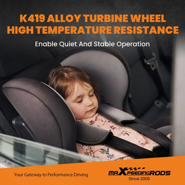 MXPR T3 Turbo Charger GT3582 GT35 A/R 0 .63 0.7 Anti Surge Billet Street Turbine