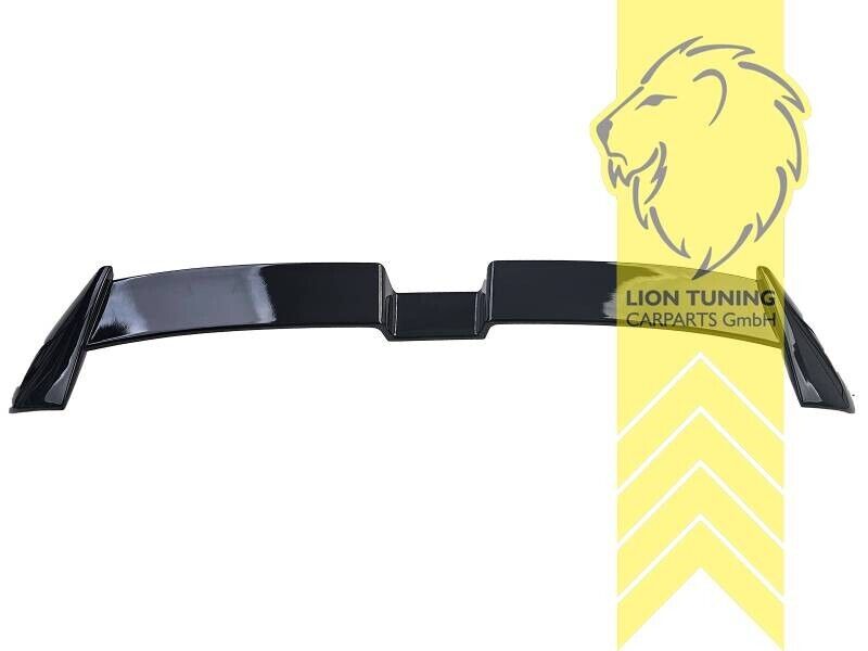 LT Rear Roof Wing Tailgate Boot Spoiler Porsche Macan 95B 2014+ black glossy