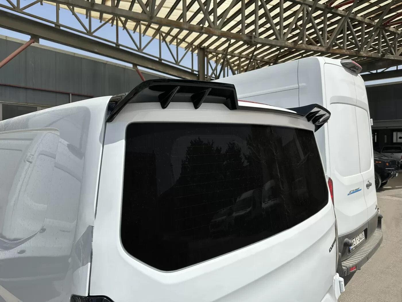 Motordrome Rear Wing Boot Roof Spoiler Ford Transit Tourneo Custom Mk2 VW T7